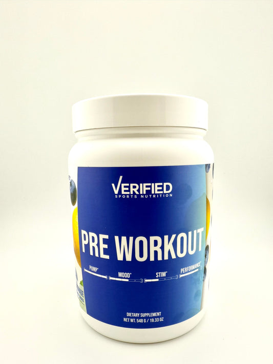Pre Workout Blueberry Lemonade